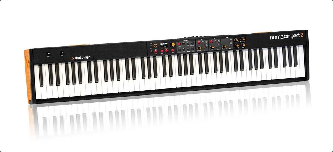 Studiologic Numa Compact 2x 88-key Semi-Weighted Keyboard with 