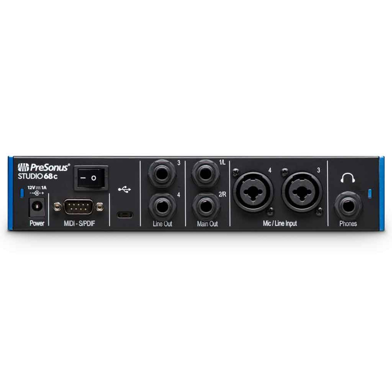 PreSonus Studio 68c USB-C Audio Interface 6-in/6-out USB-C Audio