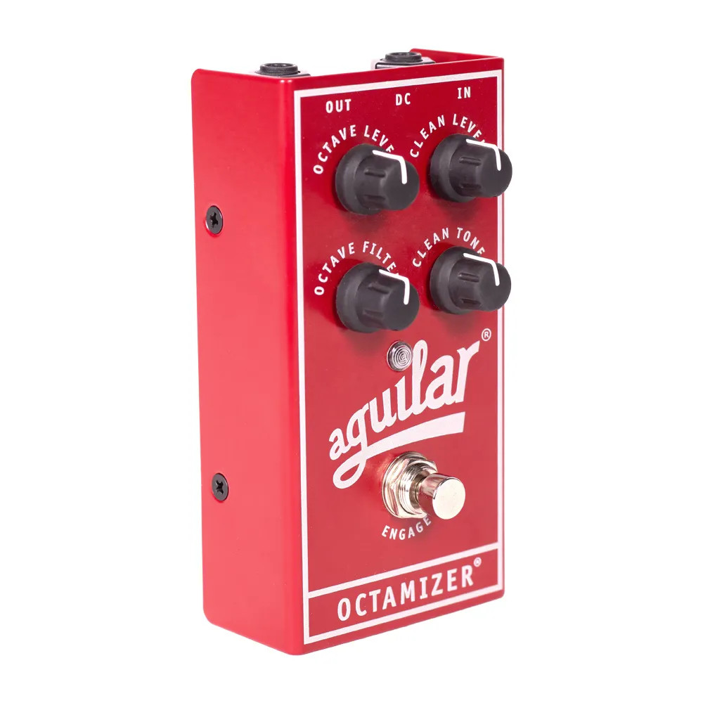 Aguilar- Octamizer v1 Analog Pedal Red -R in and L out. With: 