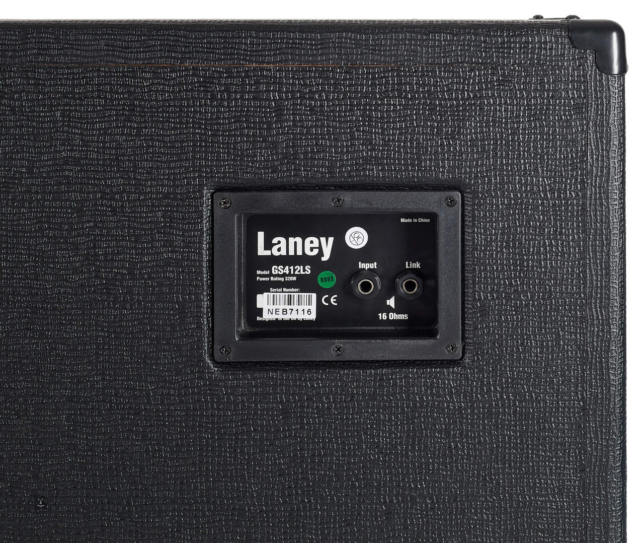 Laney GS412LS Tony Iommi Signature Straight Guitar Cabinet