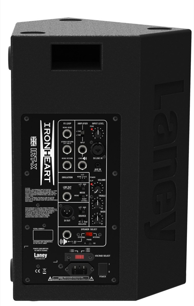 【ハゼ】パワーアンプ Laney IRT-X Laney IRT-X 200W RMS Powered Expansion Guitar Cabinet