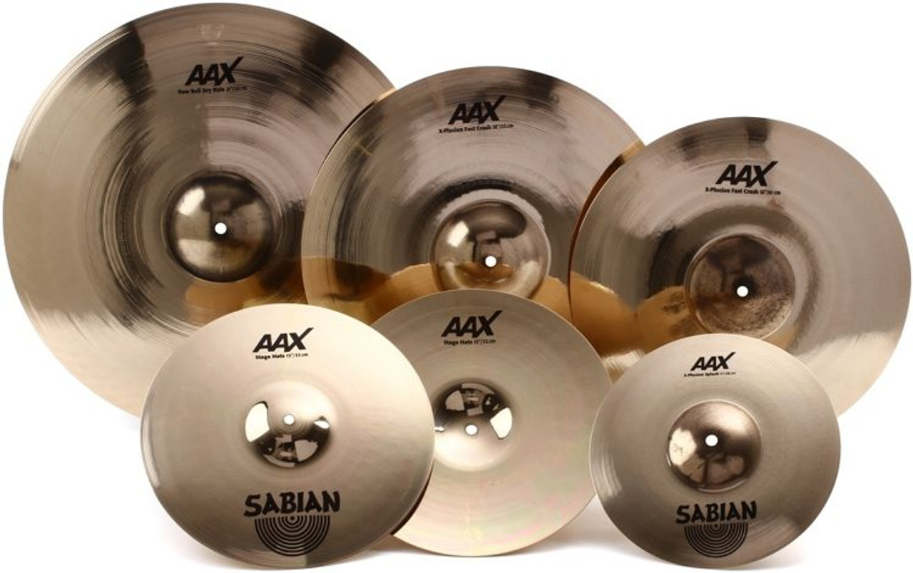 Sabian AAX Praise and Worship 5-piece Cymbal Pack with Bonus 18