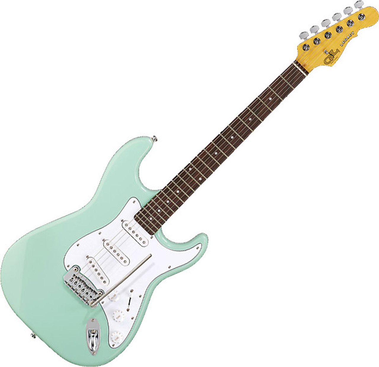 G&L Tribute Legacy Electric Guitar Surf Green w/ Rosewood