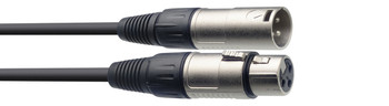 Stagg Microphone cable, XLR/XLR (m/f),  3m (10')