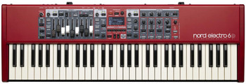 Nord Electro 6D 61 61-note Stage Piano with Piano and Organ Sounds, Physical Drawbars, Effects, USB, and Rotary Speaker Emulator