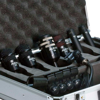 Audix DP Elite 8 Premium Drum Mic Package with Drum Clips, Eight Mics, and Road Case Audix DP Elite 8 Premium Drum Mic Package with Drum Clips, Eight Mics, and Road Case