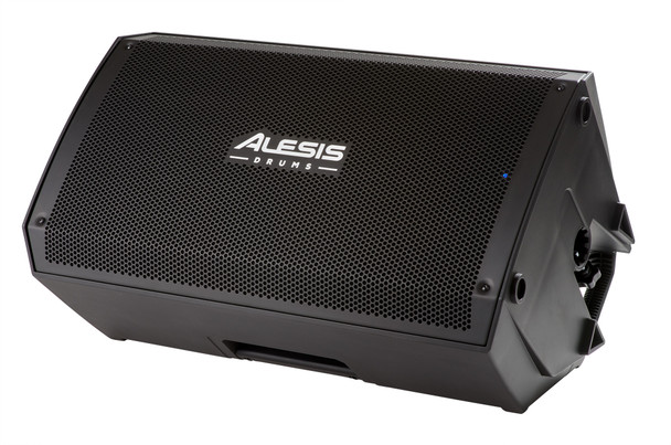 Alesis Strike Amp 12 MK2 Drum Amplifier 2500W Electronic Drum Amplifier for Alesis Drum Kits with 12" Woofer, 1" HF Compression Driver, 2 XLR/1/4" Combos, 2 Volume, XLR Out, and Bluetooth