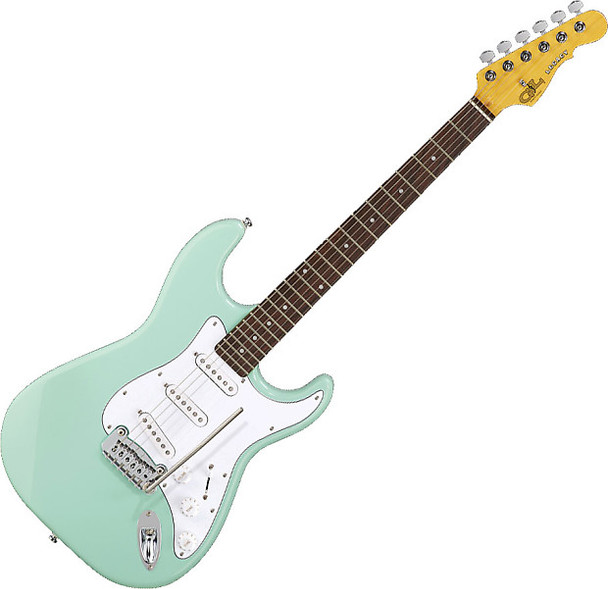 G&L Tribute Legacy Electric Guitar Surf Green w/ Rosewood Fretboard