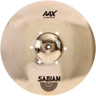 Sabian AAX Iso Crash Cymbal - 18 Sabian AAX Iso Crash Cymbal - 18