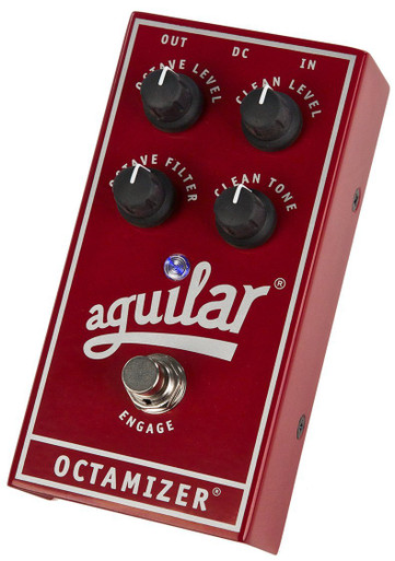 Aguilar- Octamizer v1 Analog Pedal Red -R in and L out. With: 