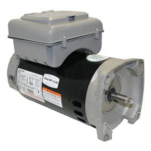 B2982T 2-Speed Pool Pump Motor 56Y Frame 1 HP 230V w/ Integrated Timer