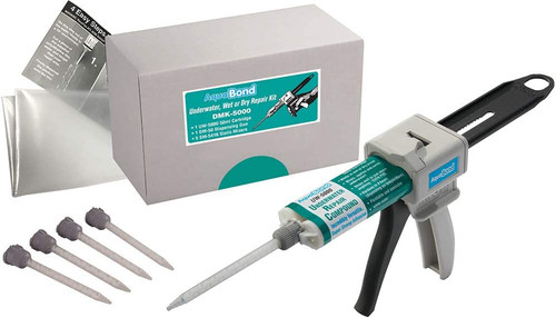 Aquabond DMK-5000 Underwater Pool Repair Epoxy Kit for Swimming Pools and Spas -  50ml Kit - White