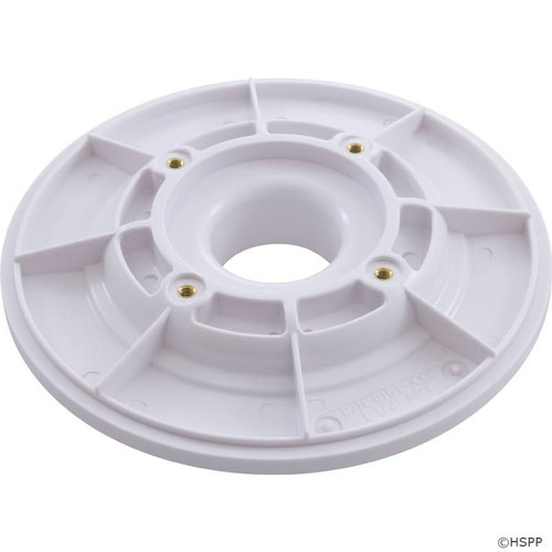 AquaStar 6" Bulkhead Adapter with 1.5" Threaded Sumpless Fitting - White - 615T101