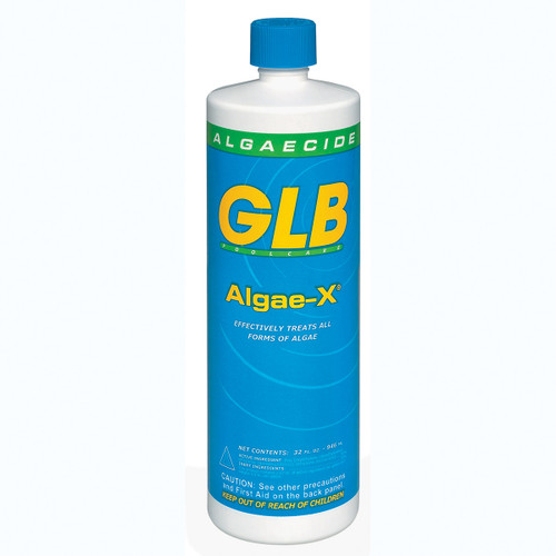 GLB 1 Quart Algae-X 30% Polyquat Algaecide