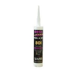 Boss 801 Clear Silicone Adhesive 10.3 oz