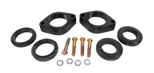 Jandy Laars R0055000 Flange and Gasket Assembly - Set of 2