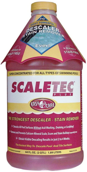 EasyCare 20064 Scaletec Plus - Strong Pool Surface and Tile Descaler Plus Stain Remover