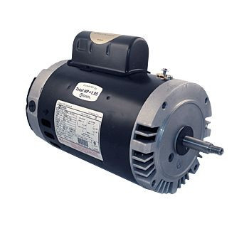 B129 Pool Pump Motor 56J Frame 1.5 HP C-Face 115/230V