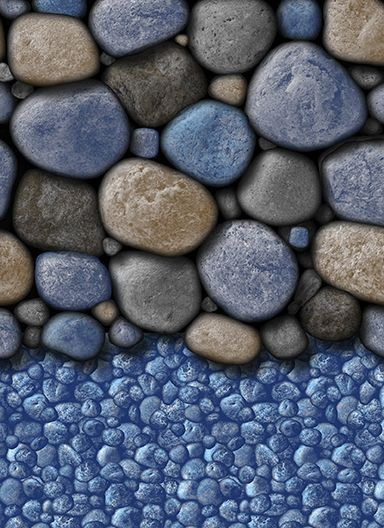 16' x 32' x 48/52" Oval Overlap Stoney Bay Above Ground Pool Liner