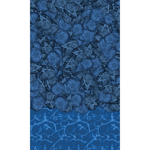 Pebble Cove 12-ft Round Heavy Gauge Unibead Liner - 48-in