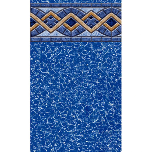 15' x 30' Oval Liberty Heavy Gauge Unibead Liner 54"