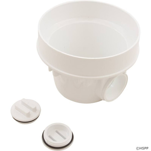 Waterway 674-2550 8" Round Sump Body - 2" x 2" Slip