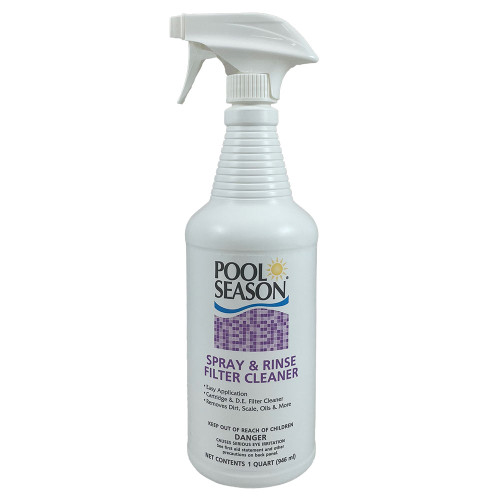 Spray 'N Rinse Filter Cleaner w/Sprayer - 1 Quart Bottle