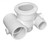 Hayward SP14343PAKA Jet Air III Body - 1 Inch AIr & 1.5 Inch Water Fittings