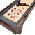 9 Foot Austin Shuffleboard Table - Mahogany