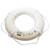 24" White Foam Ring Buoy - Coast Guard Approved