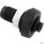 Waterway 640-2001 Spa Drain and Fill Valve - 1 Inch - Black