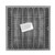Waterway 640-4729-DKGV Drain Grate and Frame 12" x 12" - Dark Gray