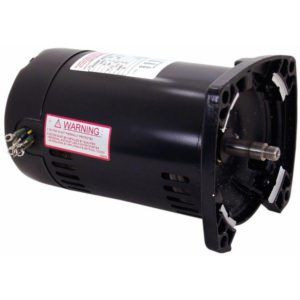 Q3102 Pool Pump Motor 48Y Frame 1 HP Square Flange 3-Phase 208-230/460V