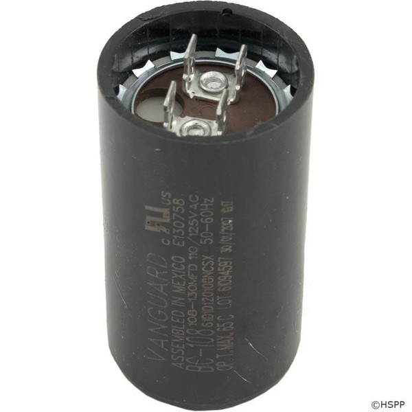 Motor Start Capacitor 610807-049 - 108-130 MFD - 115V