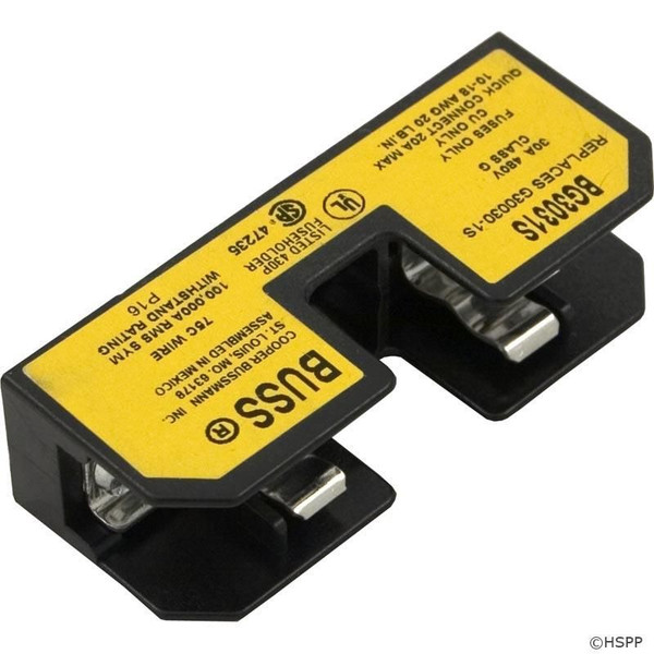 Cooper Bussman Fuse Block SC Series - Box Mount - 30 Amp - BG3031S