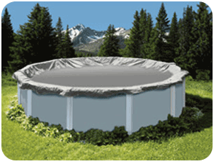 Above Ground Pool Winter Cover For 30 ft Round Pool 15 yr Warranty