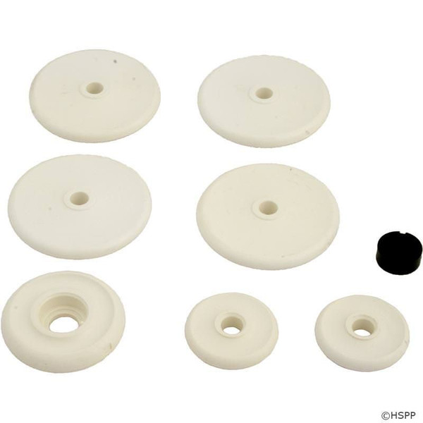 Hayward AX6000D Phantom Soft Rollers w/ Bearings - 7 Pack