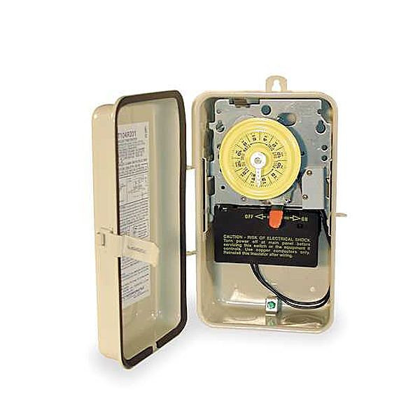 Intermatic T104R201 Pool Pump / Heater Timer w/ Heat Delay - 24 Hr - 220 Volt