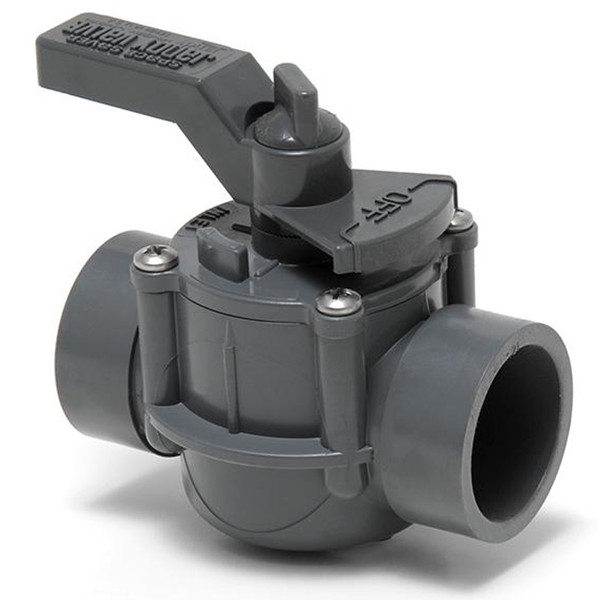 Jandy Positive Seal Space Saver 2-Way Valve - 1.5 Inch x 2 Inch - 3407