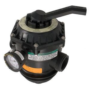 Pentair 262504 Tagelus Top Mount Multiport Valve - 1.5 Inch Threaded
