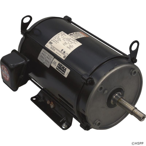 Pentair 357071S 15 HP Motor for EQK1500 - 3 Phase 208-230V/440V - CEQK1500