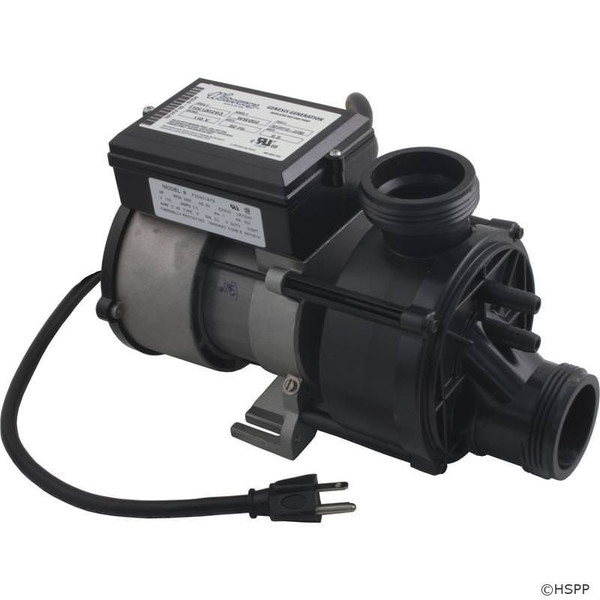 Waterway 321FF10-1150 Genesis Generation Energy Efficient Bath Pump - 5.5A - 115V - Air Switch