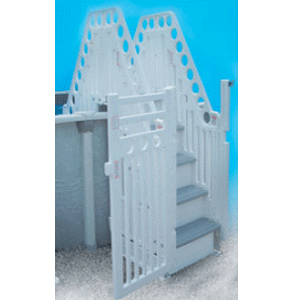 Confer Deluxe Double Pool Entry System w/ Gate