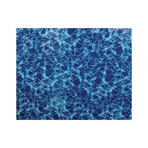 12' x 24' 48"/52" Overlap Caribbean Blue Overlap Liner - 30 Gauge