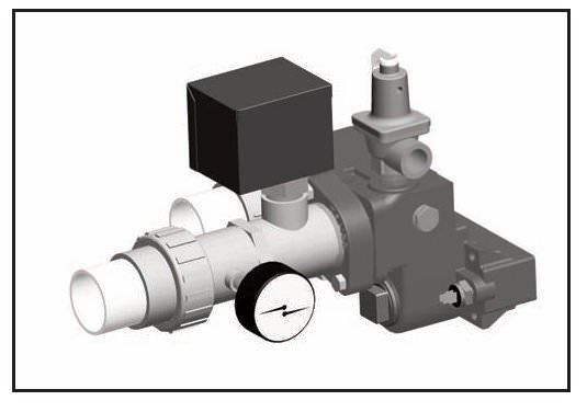 Raypak 013969 Texas ASME Compliance Kit - T & P Gauge Kit & Flow Switch