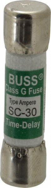 Cooper Bussmann SC-30 Time Delay Cartridge Fuse 30 Amp
