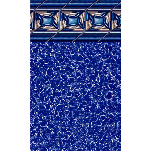 24' Round Pacific Diamond Heavy Gauge Unibead Liner 52"