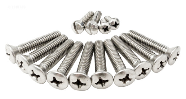 Pentair 79226300 AmerLite Screw Kit for 10 Hole