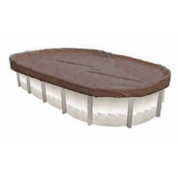 Above Ground Pool Winter Cover For 21 ft x 41 ft Oval Pool 25 yr Warranty