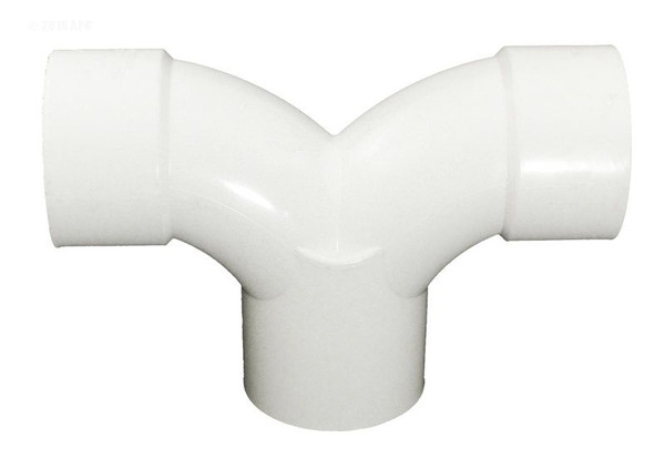 Waterway 413-2320 Y-Sweep Tee for Main Drains - 2.5"